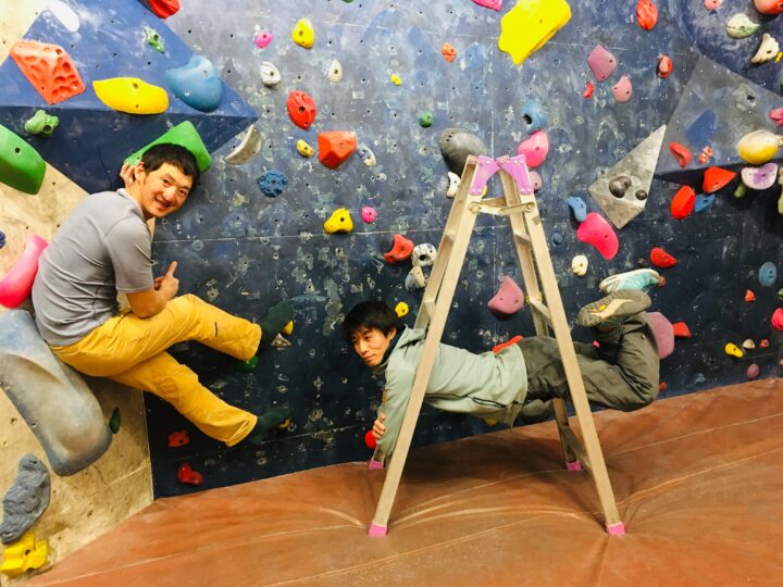 ホールド替え完了!新課題でボルダリング!の画像