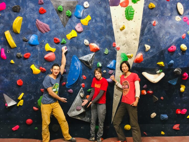 ホールド替え完了!新課題でボルダリング!の画像