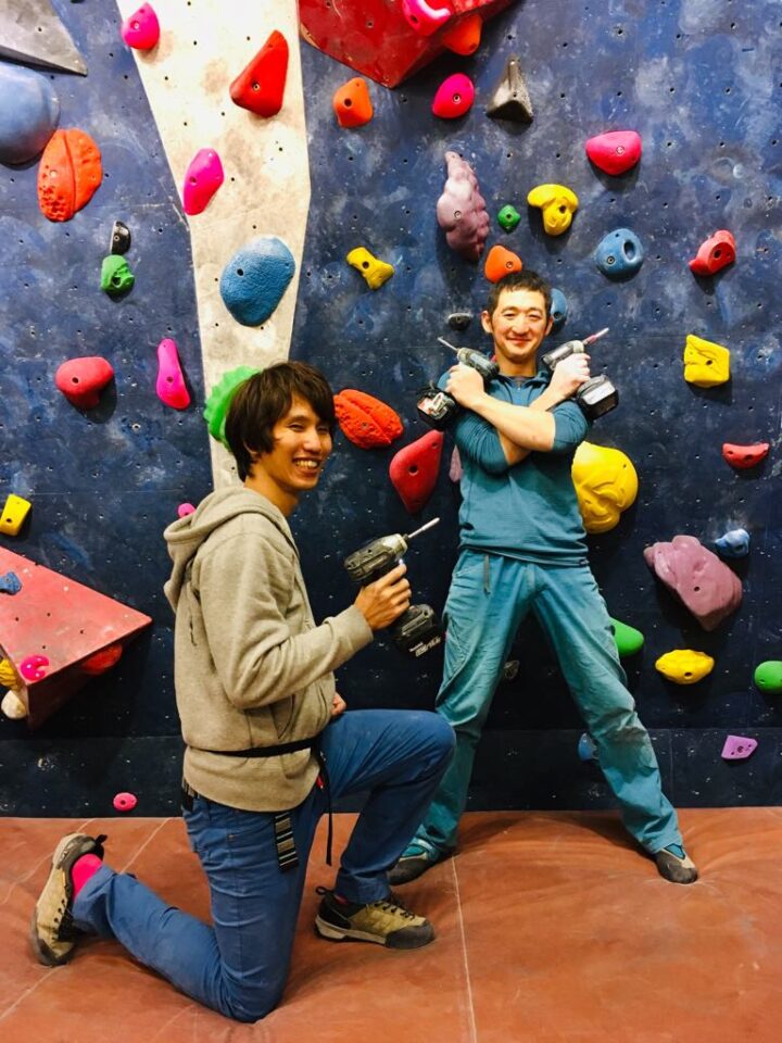 ホールド替え完了！新課題でボルダリング！の画像