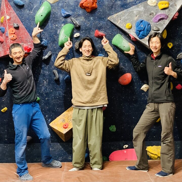 新課題でボルダリング！の画像